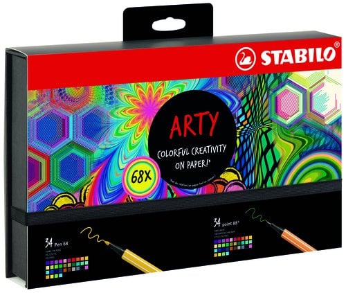 ROTUL.STABILO PEN 68&POINT 88 ARTY E/68
