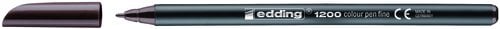 ROTUL.EDDING 1200 MARRON OSCURO
