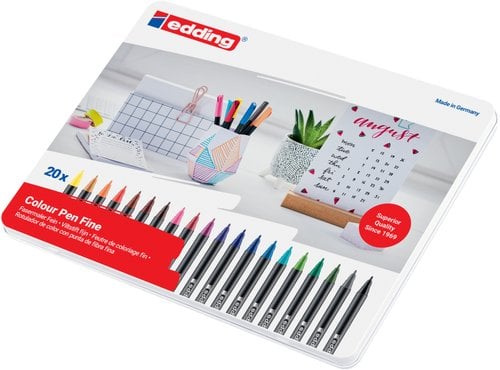 ROTUL.EDDING 1200 CAJA METAL de 20