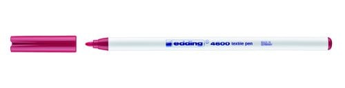 ROTUL.EDDING 4600 TELA FINO CARMIN