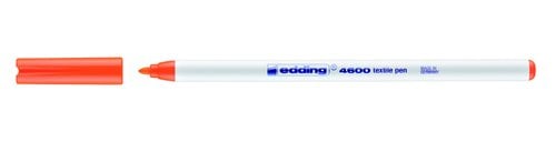 ROTUL.EDDING 4600 TELA FINO NARANJA NEON