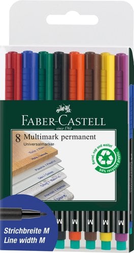 ROTUL.FABER C.MULTIMARK M BOLSA 8