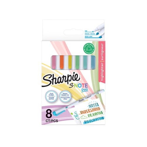 ROTUL.SHARPIE S NOTE DUO B/8
