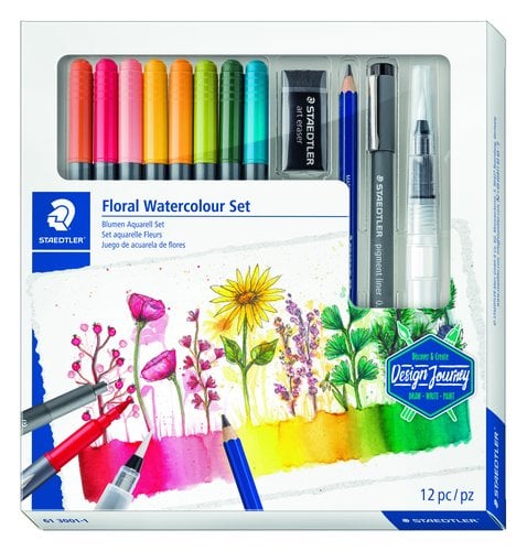 ROTUL.STAEDTL. FLORAL WATERCOLOUR SET 1