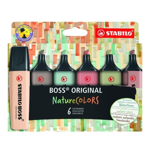 ROTUL.FLUOR STAB.BOSS 70 NAT. ESTUCHE 6