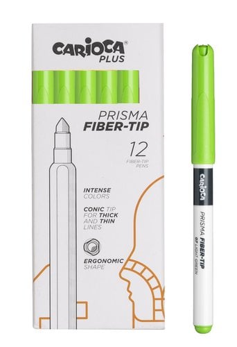 ROTUL.CARIOCA PLUS CAJA 12 VD CLARO