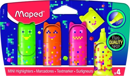 ROTUL. FLUOR MAPED PIXEL PARTY B/4