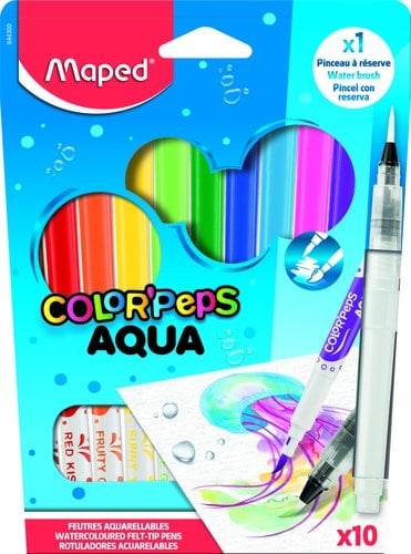 ROTUL. MAPED AQUA E.10 +PINCEL