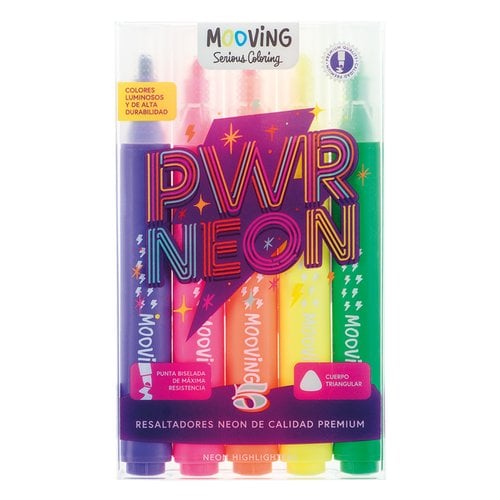 ROTUL.FLUOR MOOVING NEON EST.5