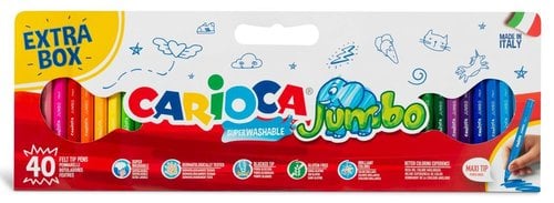 ROTUL.CARIOCA JUMBO CAJA DE 40