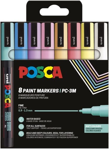 ROTUL.UNI-POSCA PC-3M SUAVES