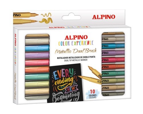 ROTUL.ALPINO LETTERING CAJA DE 10