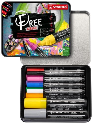 ROTUL.STABILO ACRYLIC FREE KIT INIC