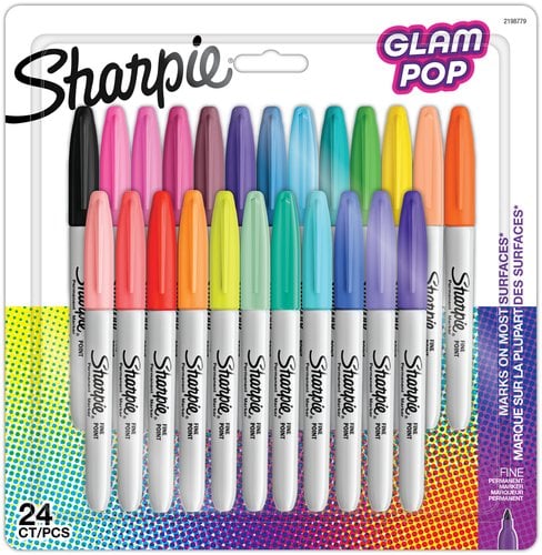 ROTUL.PAPERMATE SHARPIE GLAM B/24