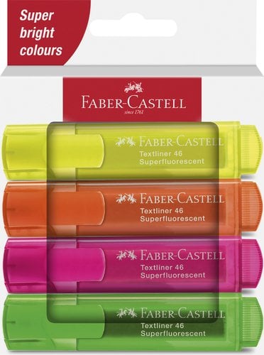 ROTUL.FLUOR FABER CASTELL 46 EST.4