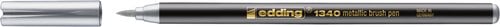 ROTUL.EDDING 1340 BRUSHPEN METALLIC PLA