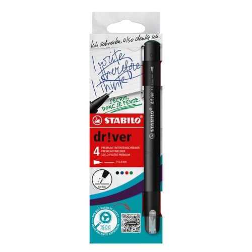 ROTUL.STABILO D!VER PUNTA F EST/4