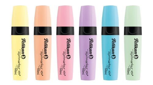 ROTUL.FLUOR PELIKAN 490 PASTEL C/6
