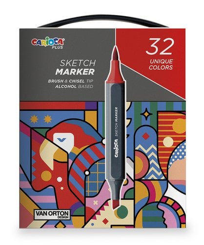 ROTUL.CARIOCA PLUS DOBLE SURTIDOS C/32