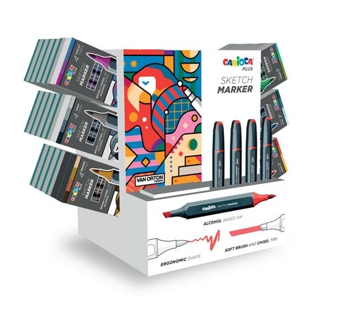 ROTUL.CARIOCA PLUS DOBLE SURTIDOS E/36