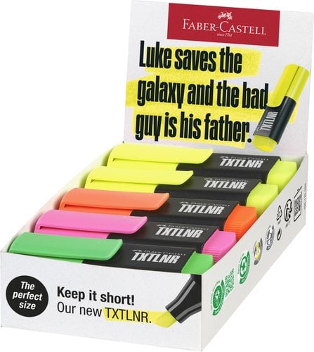 ROTUL.FLUOR FABER CASTELL SURT.10
