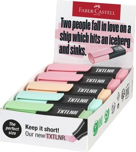 ROTUL.FLUOR FABER CASTELL PAST.10