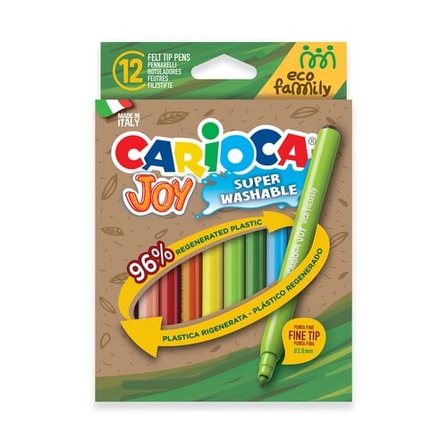 ROTUL.CARIOCA JOY ECO ESTUCHE 12