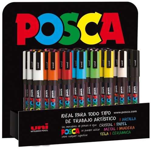 ROTUL.UNI-POSCA PC-3M EXP.36