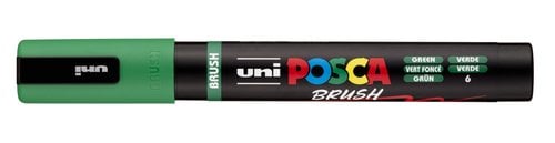 ROTUL.UNI-POSCA PC-5BR VERDE