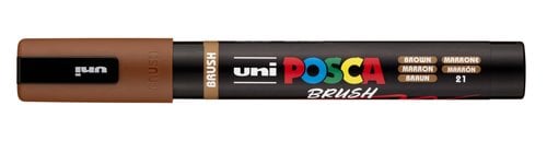 ROTUL.UNI-POSCA PC-5BR MARRON