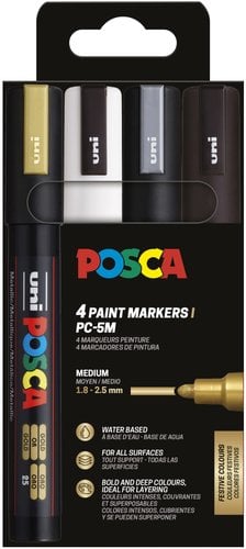 ROTUL.UNI-POSCA PC-5M COL. BSWG E/4