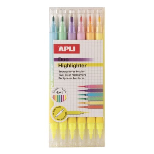 ROTUL.APLI DOBLE PUNTA FLUOR B.6