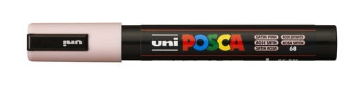 ROTUL.UNI-POSCA PC-5M ROSA SATINADO