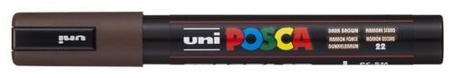 ROTUL.UNI-POSCA PC-5M MARRON OSCURO