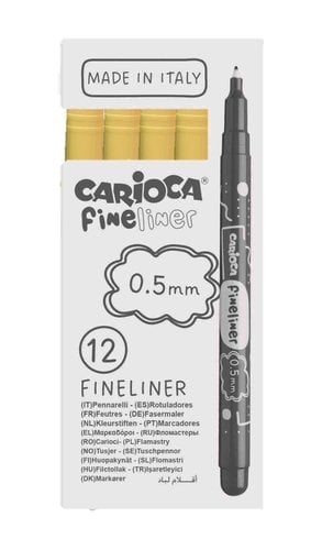 ROTUL. CARIOCA FINELINER AMARILLO