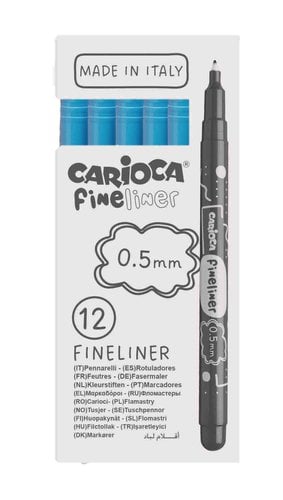 ROTUL. CARIOCA FINELINER CELESTE