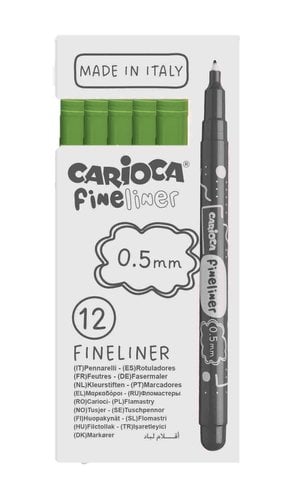 ROTUL. CARIOCA FINELINER VERDE