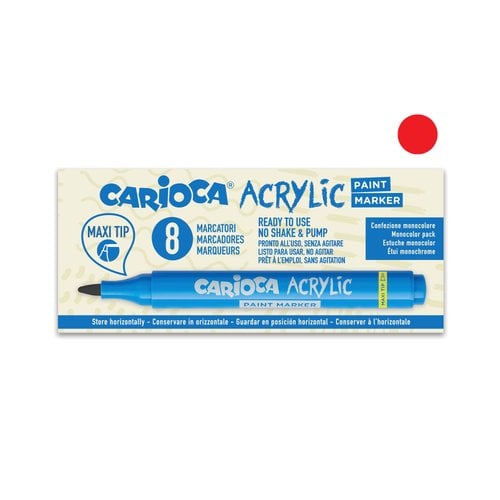 ROTUL.ACRILICO CARIOCA ROJO