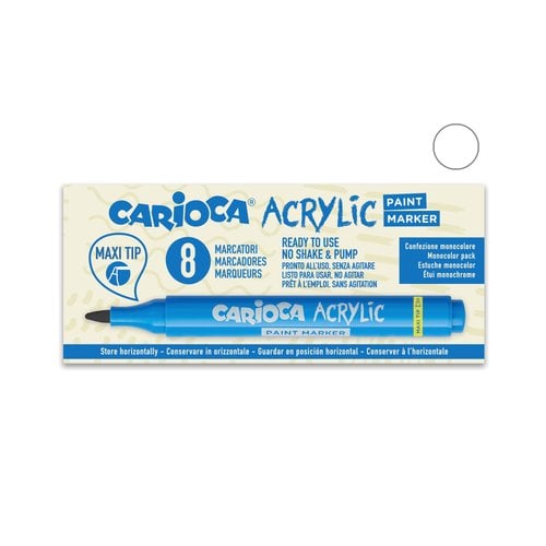 ROTUL.ACRILICO CARIOCA BLANCO