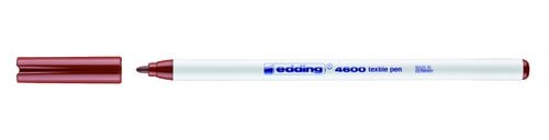 ROTUL.EDDING 4600 TELA FINO MARRON