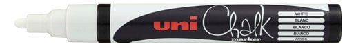 ROTUL.UNIBALL CHALK MARKER PWE-5M BLANC