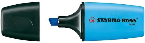 ROTUL.FLUOR BOSS MINI AZUL