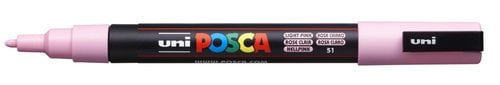 ROTUL.UNI-POSCA PC-3M ROSA CLARO