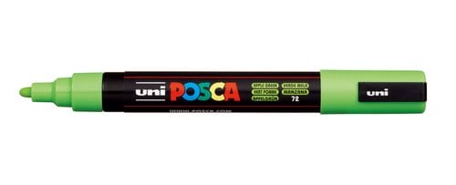 ROTUL.UNI-POSCA PC-5M VERDE MANZANA