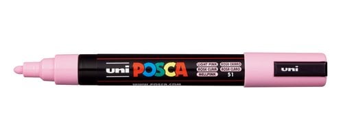 ROTUL.UNI-POSCA PC-5M ROSA CLARO