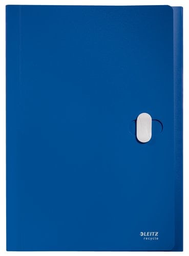 CLASIF.ACORD.LEITZ RECYCLE PP A4 AZUL