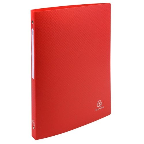 CARPETA EXACOMPTA PP A4 4 AN.15 ROJO