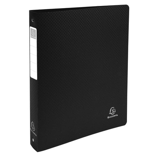CARPETA EXACOMPTA PP A4 4 AN.30 NEGRO