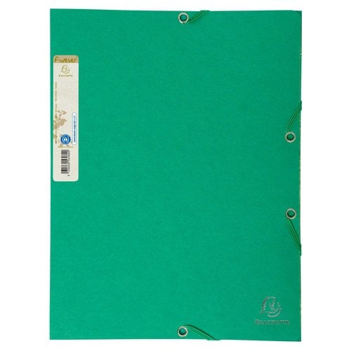 CARPETA SOLAP.EXACOMPTA CART. A4 VERDE