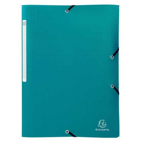CARPETA SOLAP.EXACOMPTA PP A4 VERDE